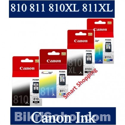 New Canon 810 XL & 811 XL Original Ink Set Cartridge